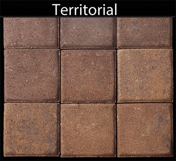 Territorial Pavers Style