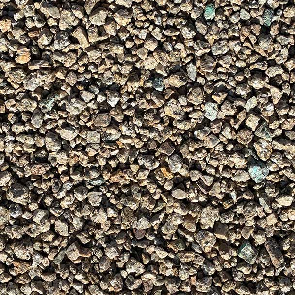 florence gold crushed stone & rock