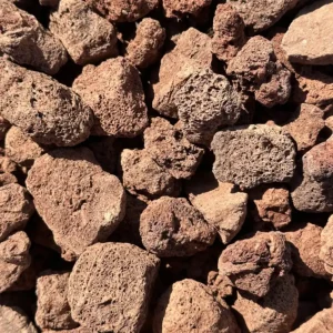 red lava rock
